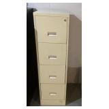 4-drawer 18" deep file cabinet
