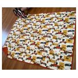 66" x 49ï¿½ Automotive theme quilt