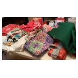 Large lot of fabric