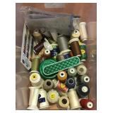 Serger thread and sewing accessories