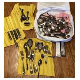 Silverplate flatware