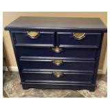 Dark blue chest of drawers