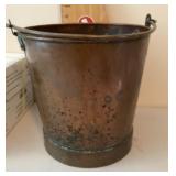 Heavy copper bucket