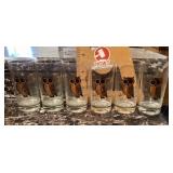 6 MCM Couroc owl tumblers