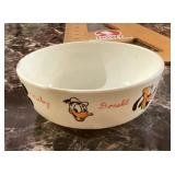 Vintage plastic Disney cereal bowl