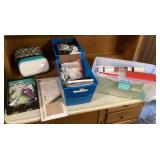 Cricut supplies in tote