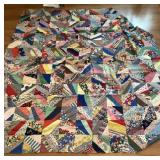 76" x 68ï¿½ Crazy quilt top
