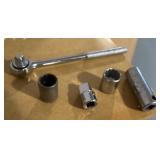 3/4" ratchet and sockets