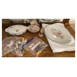 Clean up lot of dishes, etc.