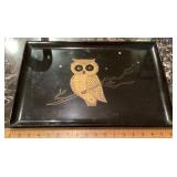 MCM Couroc owl tray