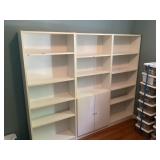 6 foot particle board shelves