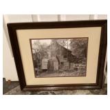 18x22 Warren Brunner photo of old cabin