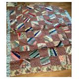 88" x 70ï¿½ Crazy quilt  top