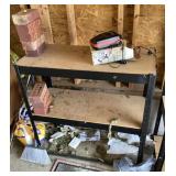 Metal 36" wide shelf unit