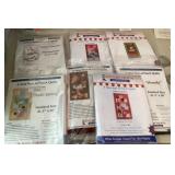 7 packages porch quilt kits