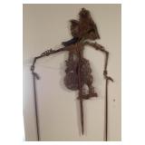Indonesian shadow puppet