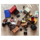 Clean up lot of camera accessories
