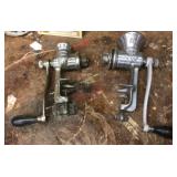 2 Keen Kutter meat grinders