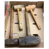 4 mallets