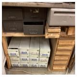 2 organizers with ball bearings & pipe fittings