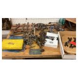 Cleanup lot on table