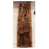 40' Display board with cobbler tools