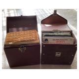 2 record cases with records