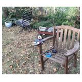 Clean up lot in backyard