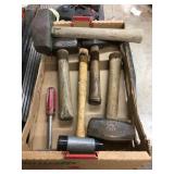 Flat of mallets