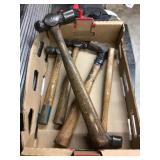 Flat of ball peen hammers