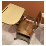 Vintage child's school desk