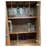 Bar glasses and misc.