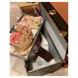 Steamer trunk plus contents 20x36