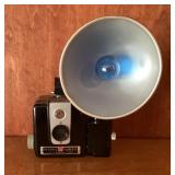 Brownie Hawkeye camera with flash