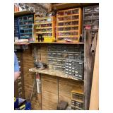 Lots of parts organizers with contents