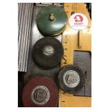4 measuring tapes