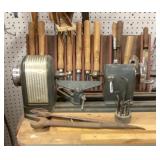 Craftsman lathe and tools