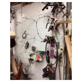 Collection of clamps and miscellaneous