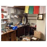 Contents of right side of back basement