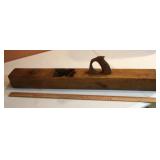 Ogontz Tool Co. 30' wood plane