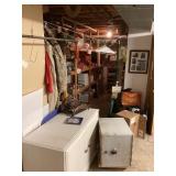 Contents of left side of back basement