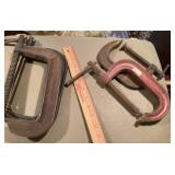 4 C-clamps