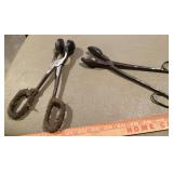 Antique papillote hair curling irons