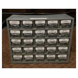 Parts drawers and contents