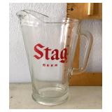 Stag beer pitcher