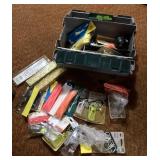 Tackle box & contents