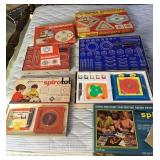 Spirograph and Spirotot sets