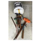 Group of hammers and malls