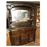 Sideboard with mirror