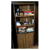 Cabinet with contents